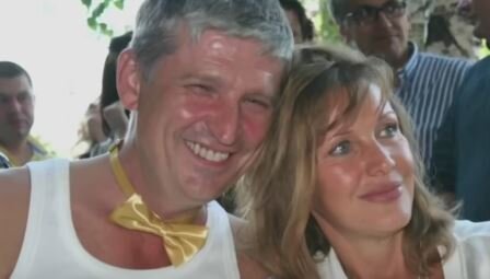 Елена Проклова с мужем Андреем Тришиным