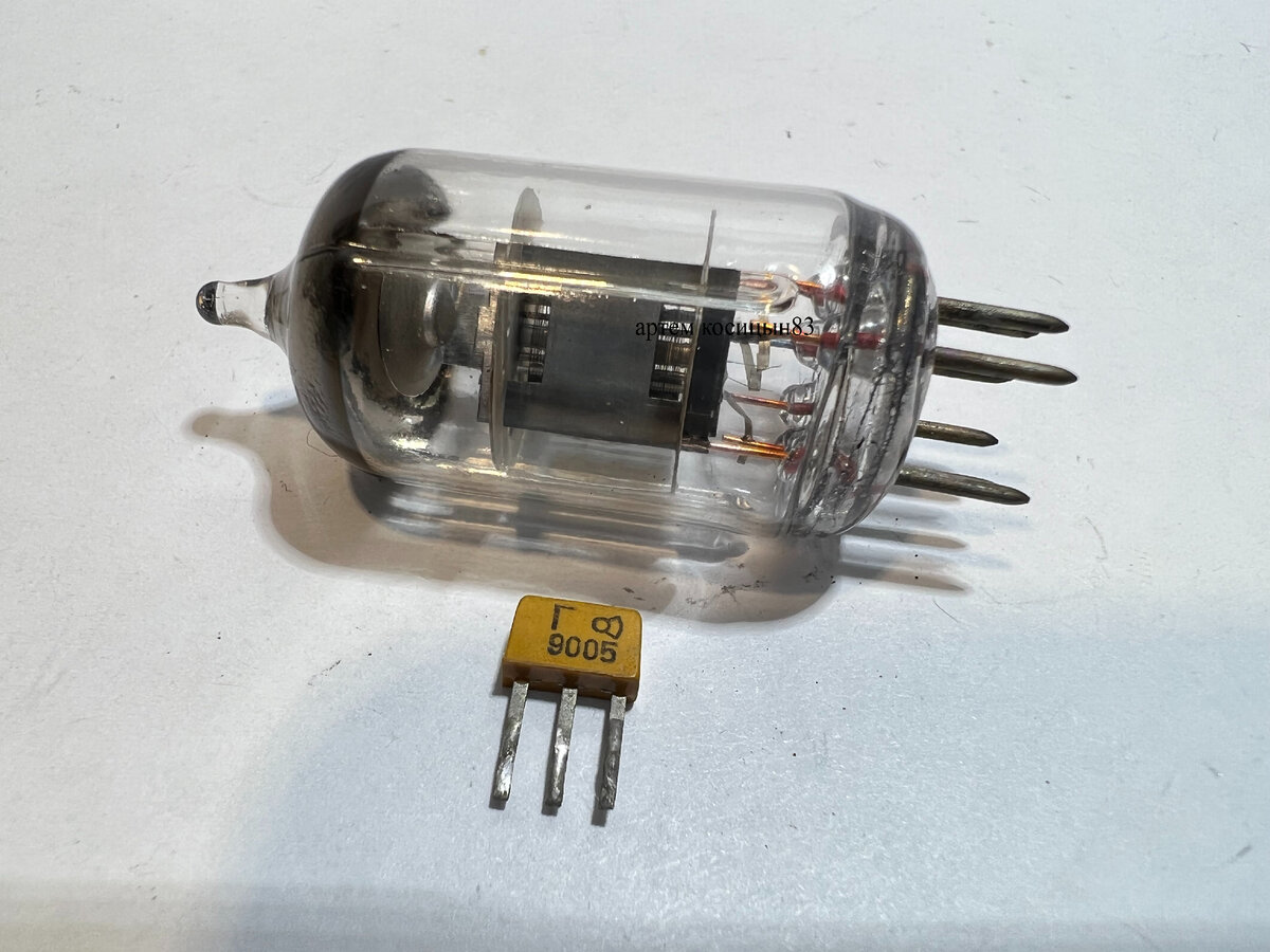 Радиолампа 6ж1п.Сегодня китайцы делают на ней электронику и продают на ...