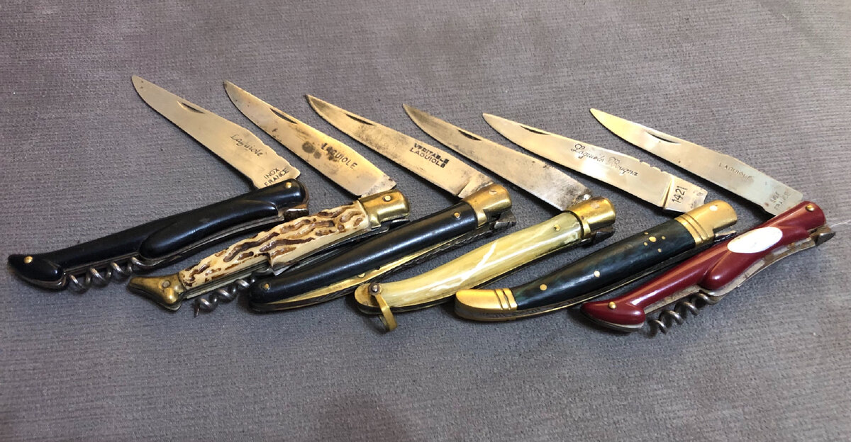 Французские региональные ножи Laguiole