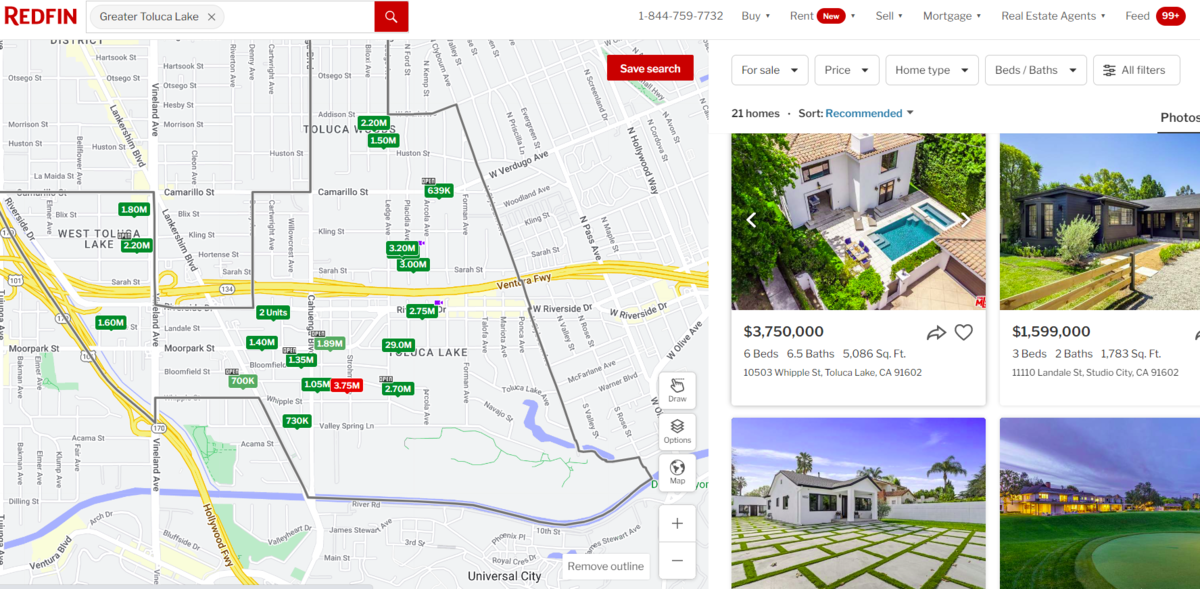 Только что сделал скриншот карты города с сайта недвижимости с ценами, о которых говорит в своём ролике Патрик. 