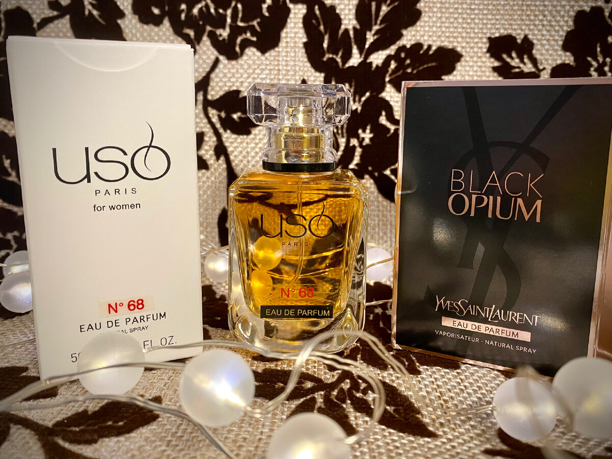 Black Opium и его аналог от турецкого бренда USO