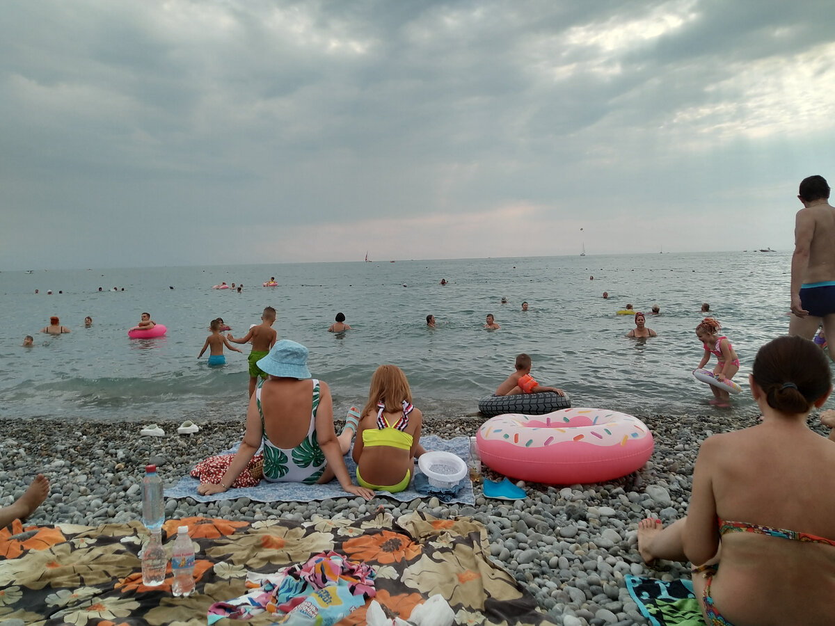 Пляж Лазаревский.