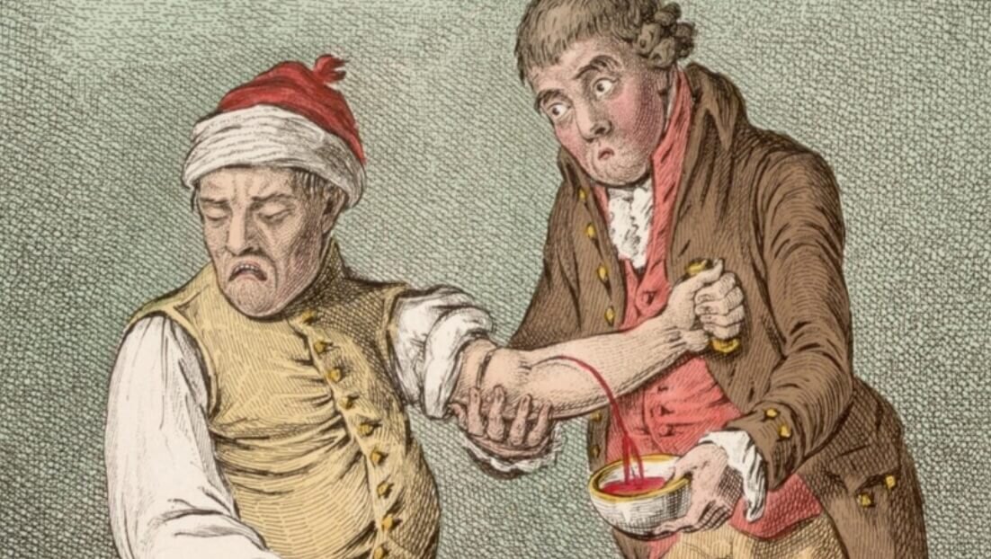    Средневековое кровопускание