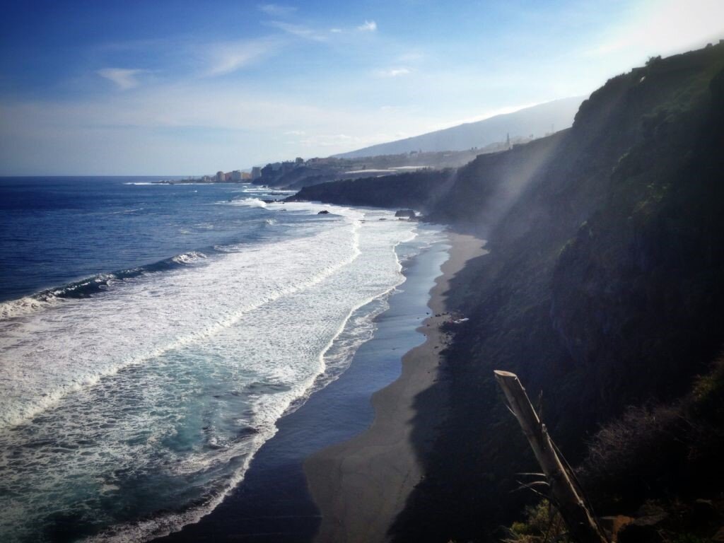 Пляж Плайя-де-ла-Арена, Остров Тенерифе, Канары