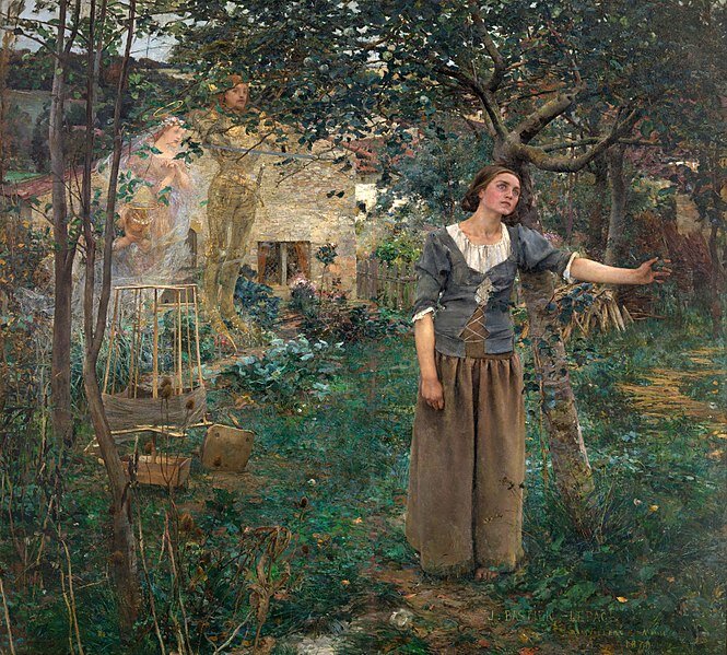  Жанна д’Арк. Жюль Бастьен-Лепаж(1848-1884). Музей Метрополитен, Нью-Йорк.