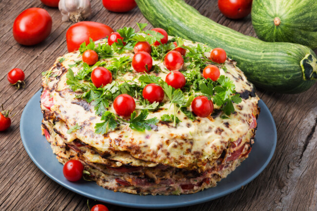 Кабачковый торт.