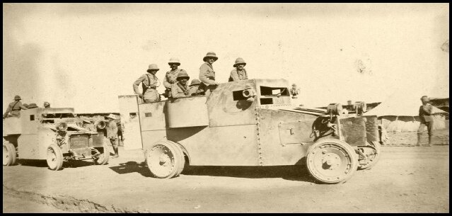 Один из трех Rolls-Royce Indian Pattern Armored Car до модернизации. 