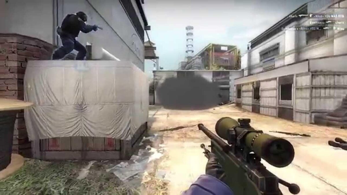 Раскидки на Мираже в КС:ГО (хороший смок)