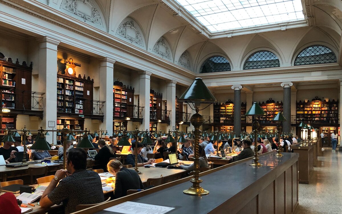 Библиотека Университета Вены, Австрия (фото из архива автора)  