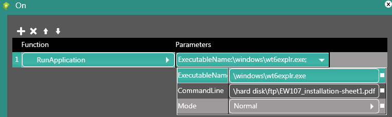 Вызов браузера просмотра документов в среде разработки проектов Crew Editor