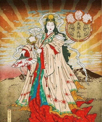 Богиня Аматэрасу