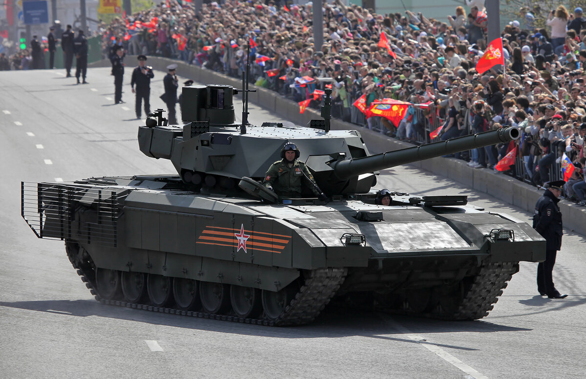 Т-14"Армата" на параде победы на Красной площади