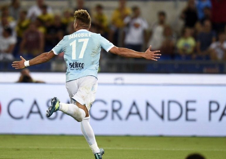 Голы Чиро Иммобиле позволяют «Лацио» вести борьбу с «Ювентусом» 