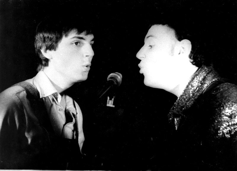 Дмитрий Рубин и Максим Леонидов. Фотография с официального сообщества группы «Секрет» в ВК