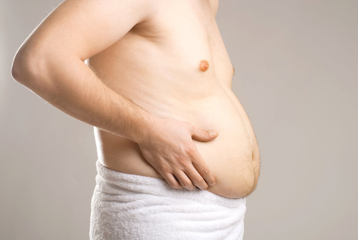 Научное название "пивного живота" - абдоминальное ожирение