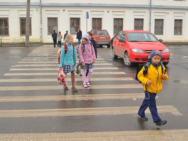 Фото дети на дороге