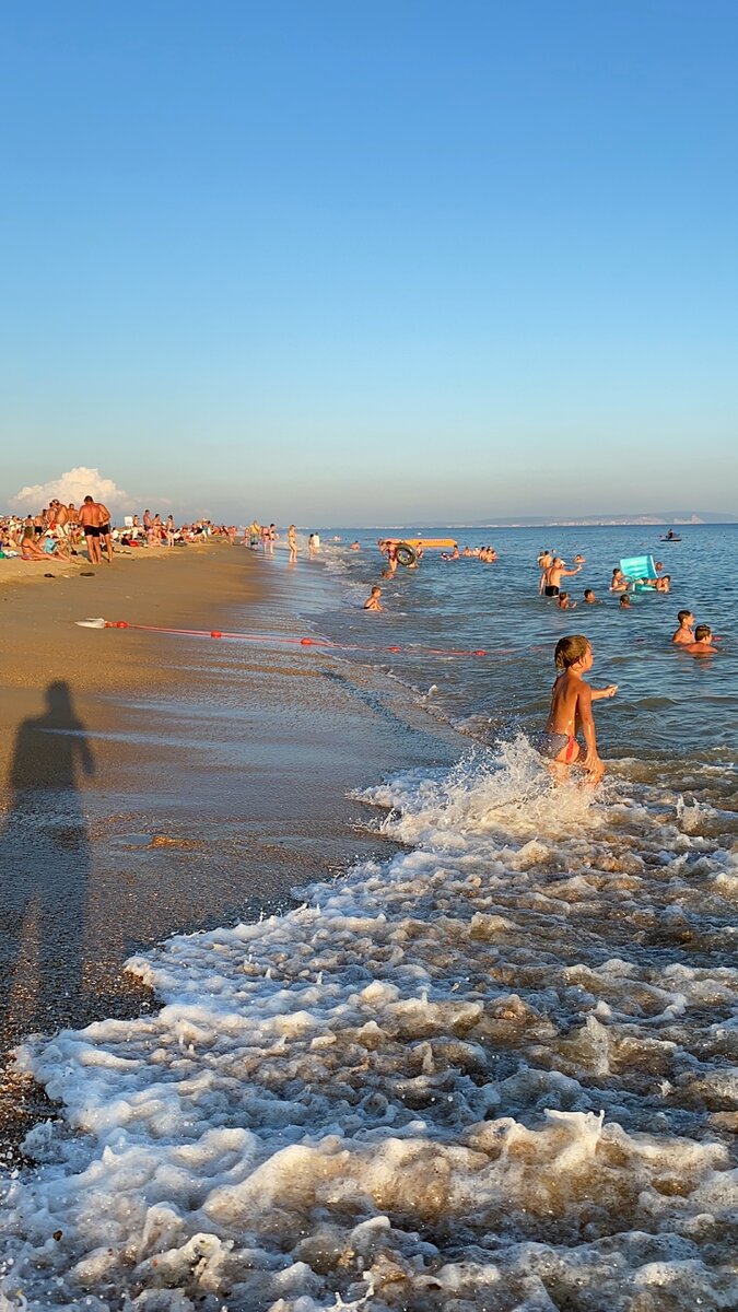 Центральный пляж Благовещенской