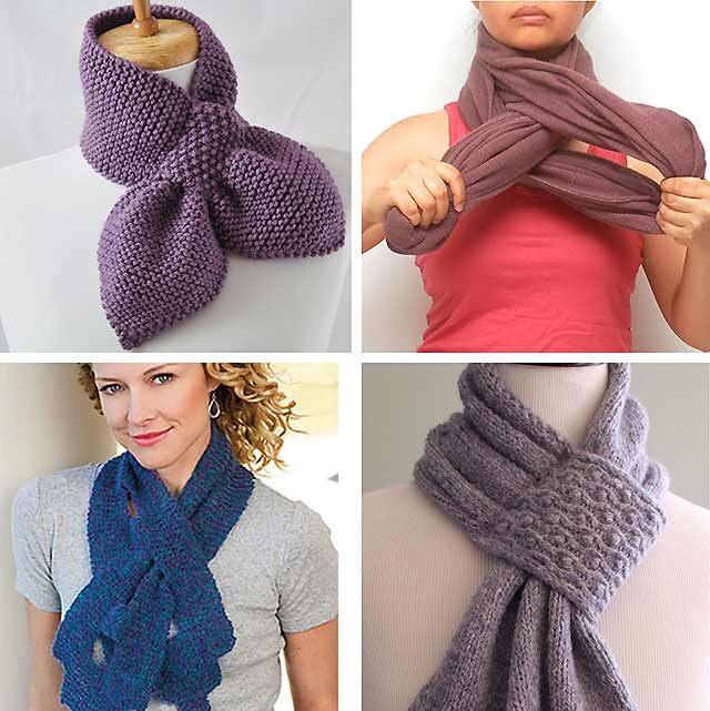 Фото и схемы как носить и завязывать шарфы просто и красиво