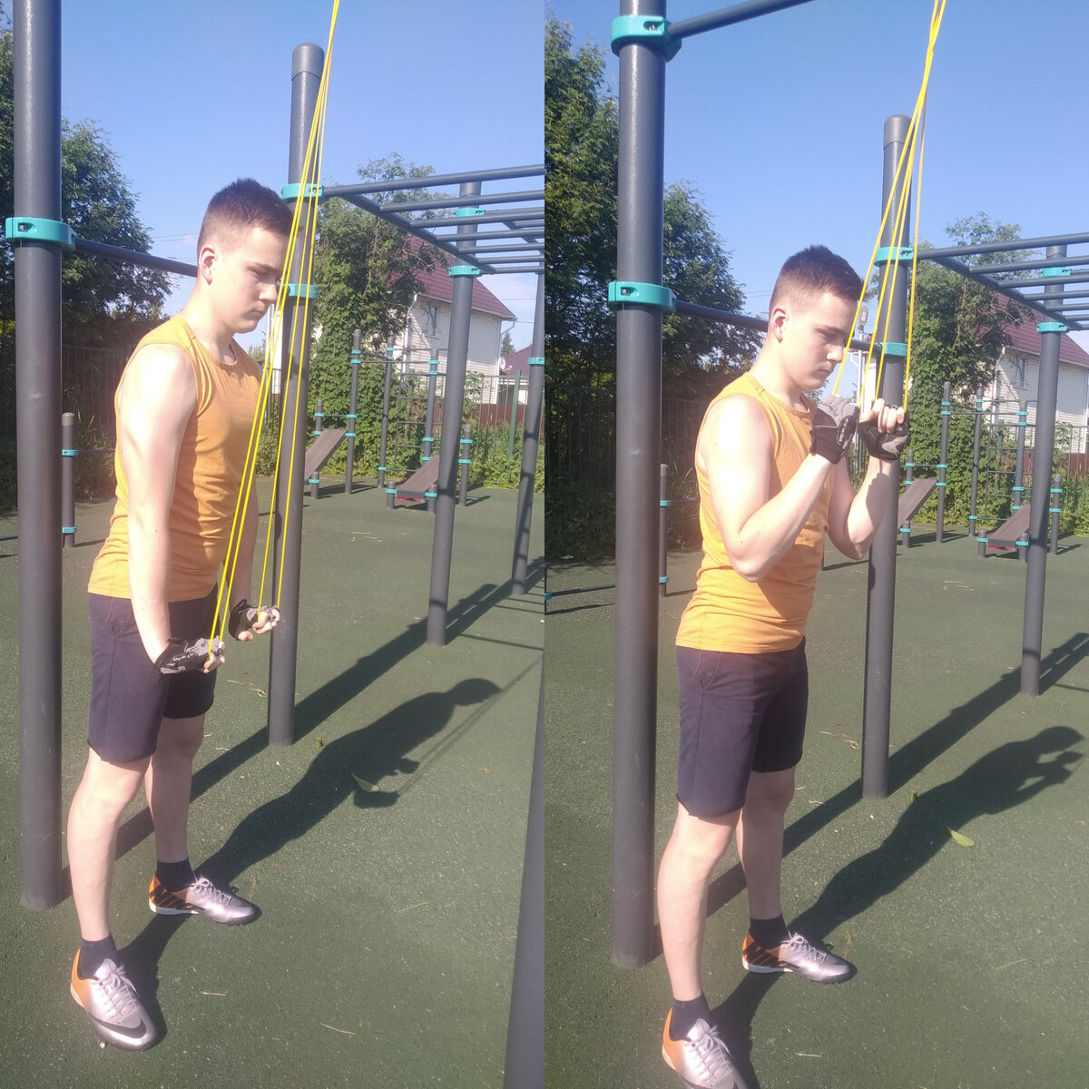 Разгибание рук