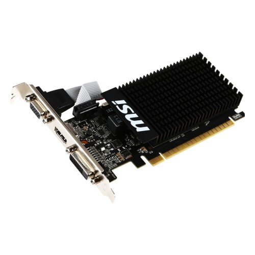 MSI GeForce GT 710 954Mhz PCI-E 2.0 2048Mb 1600Mhz 64 bit DVI, HDMI, HDCP