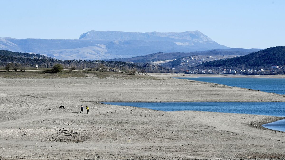 Что происходит с водой в Крыму . Фото РИА Новосии