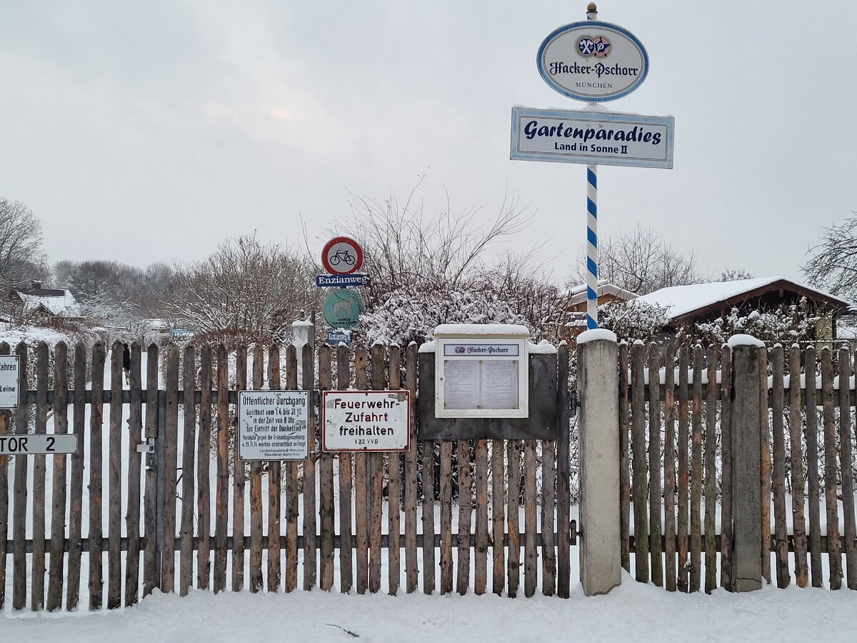 Садово-Огородное Товарищество в Германии в день Богоявления