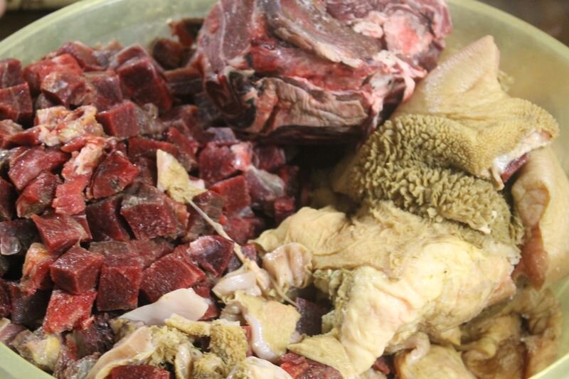 в стадии нарезки