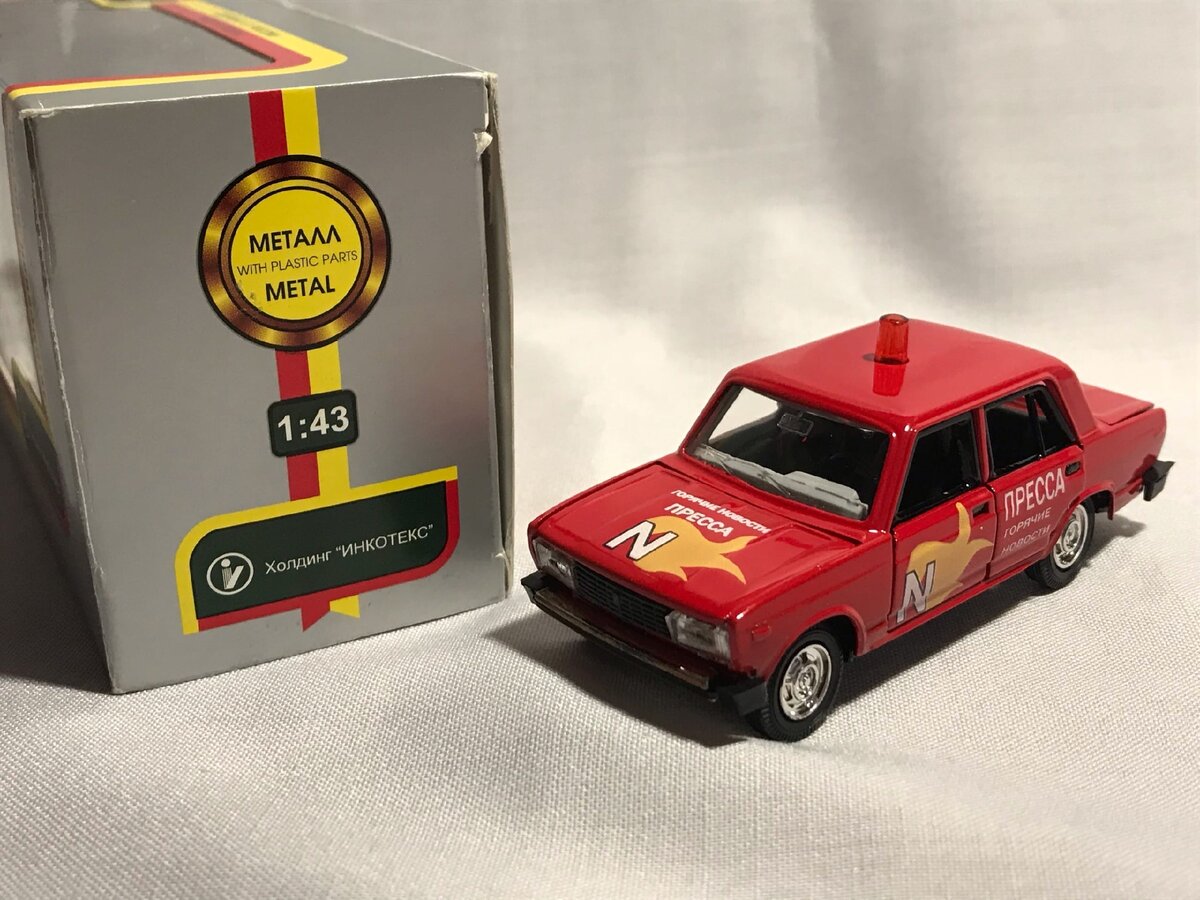 Ваз 2105 Пресса - новая модель "от дилера".