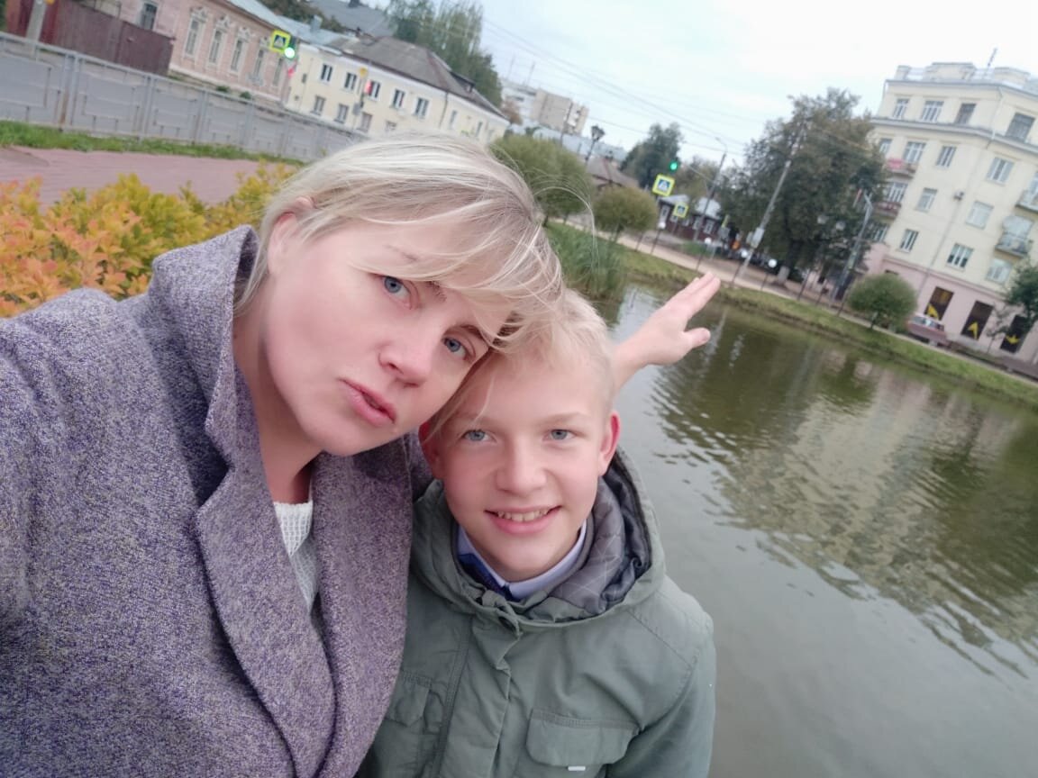 Экскурсия для сына