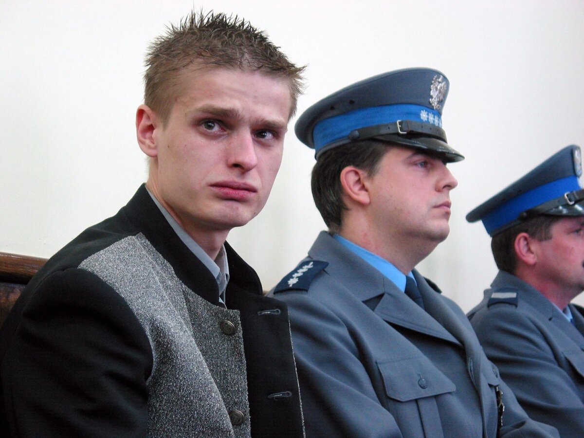 Томаш на суде в 2003 году