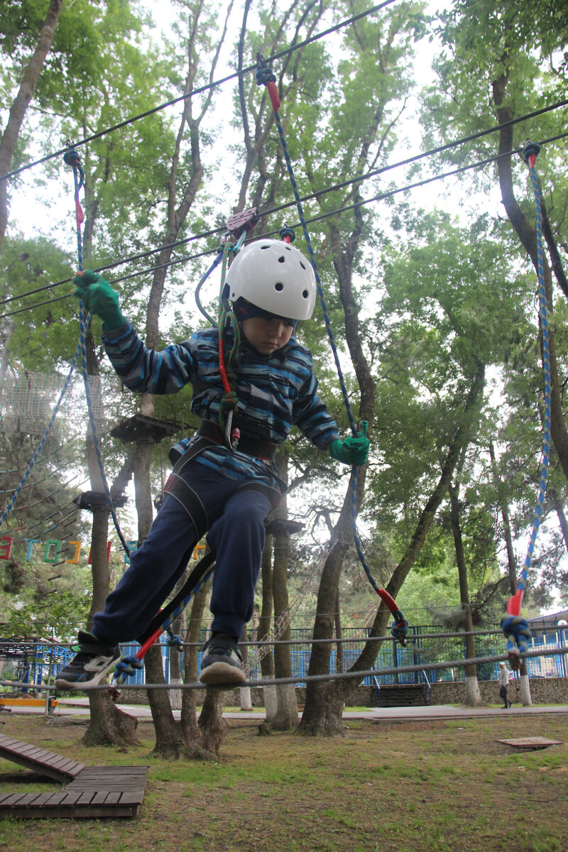 В начале этого лета мы отдыхали в посёлке Дивноморское. Посёлок этот не большой, но некоторые развлечения для детей там имеются.-7-5