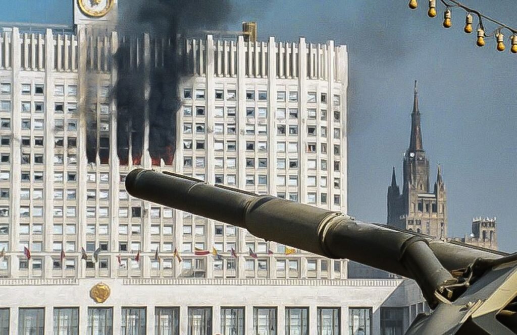 Москва, Белый дом, 4 октября 1993 г. 