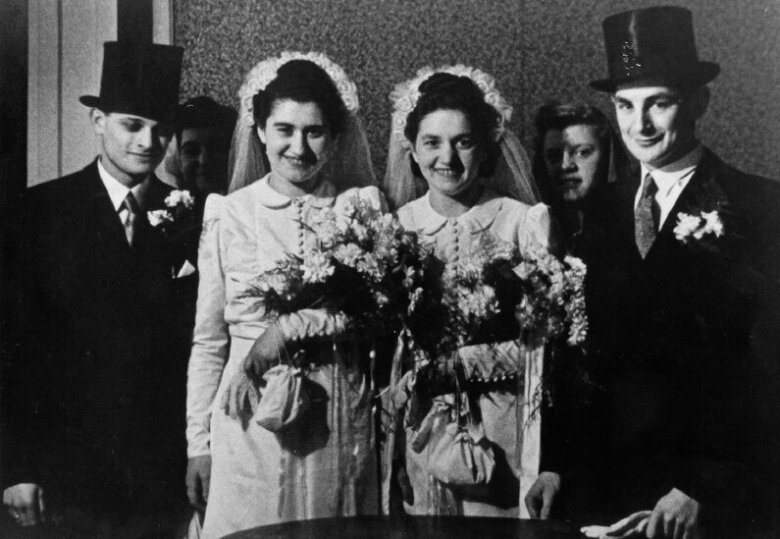 
Еврейская свадьба в оккупированном Амстердаме. 18 декабря 1941 г.