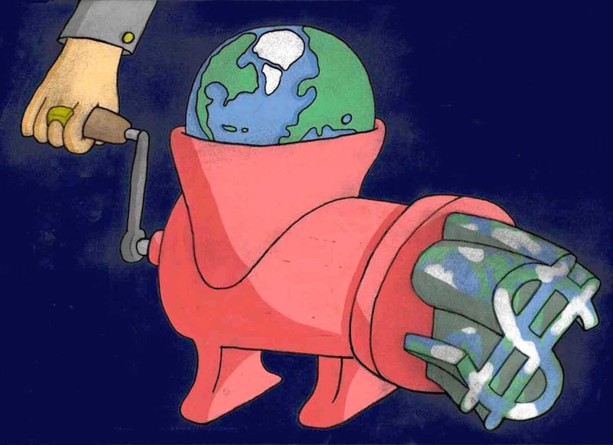 Капитализм разрушает планету, источник http://redangostura.org.ve/?p=7611