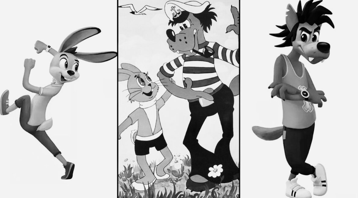 Новые и классические герои «Ну, погоди!» Вам какие больше нравятся?