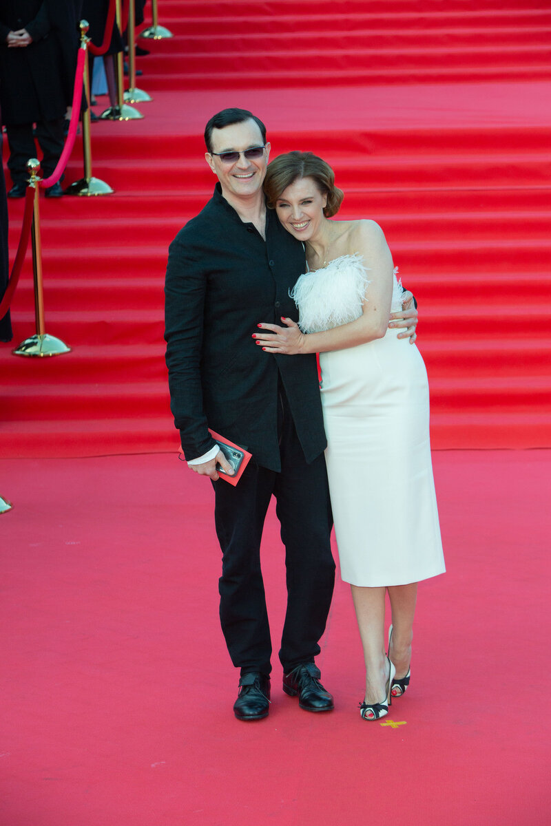 Егор Бероев с женой Ксенией Алферовой