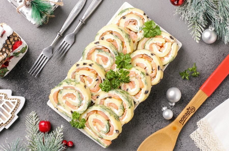 Закусочный рулет «Уссурийский тигр»