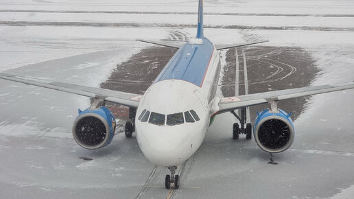 Airbus A320neo а/к Uzbekistan Airways, рейс Санкт-Петербург - Ташкент