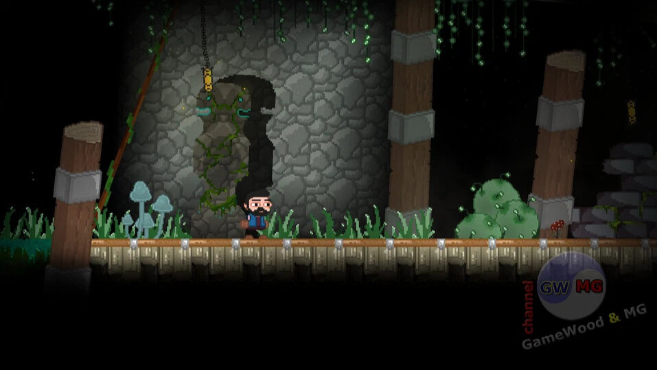 Странник | «Тьма поглотила вас — мрачный пиксельный платформер» (Dark Around You) | Android 4.4+