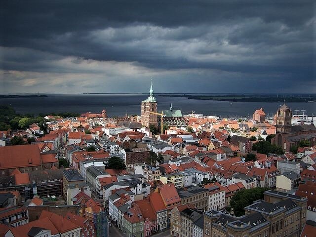 Штральзунд, город моряков  и кораблестроителей. Фото из сети.