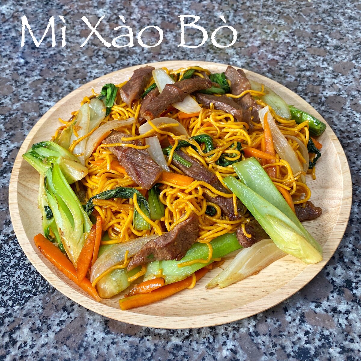 Mì Xào Bò