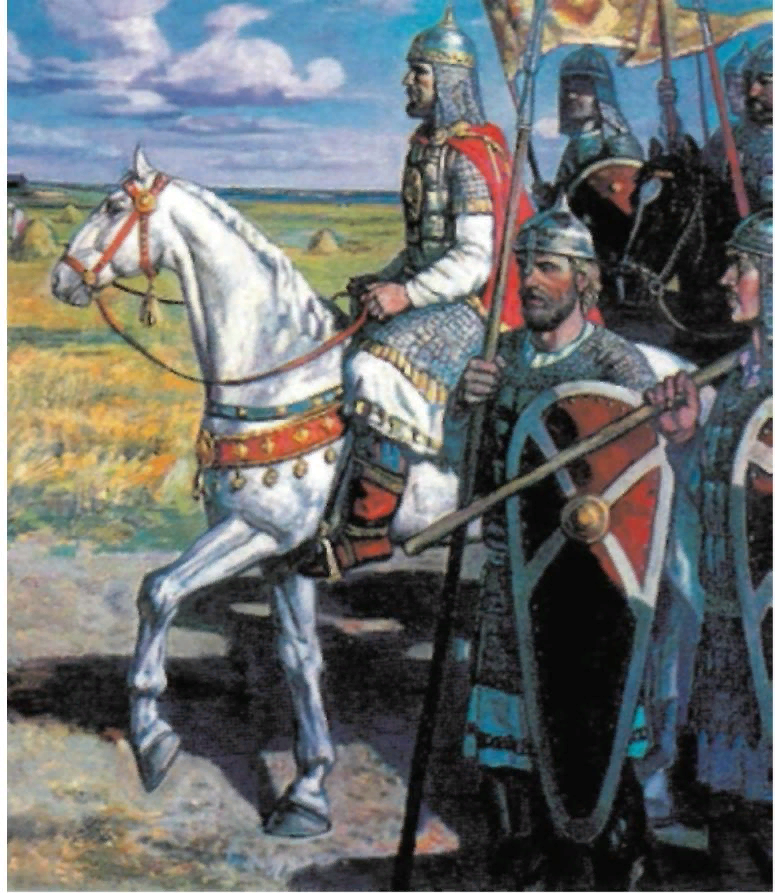 Дружинники картина. Князь и дружина в древней Руси. Дружина князя Владимира. Дружина Владимира Мономаха.