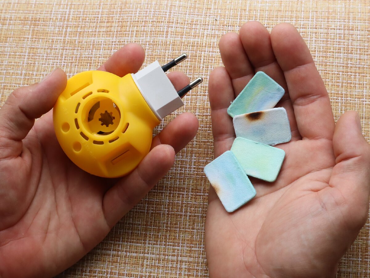 Потребуются б/у пластины и фумигатор