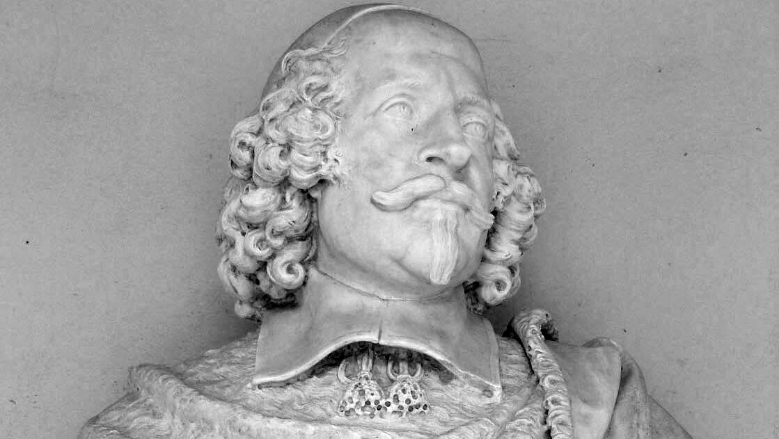 Бюст на Мазарини от Луи Лерамбер