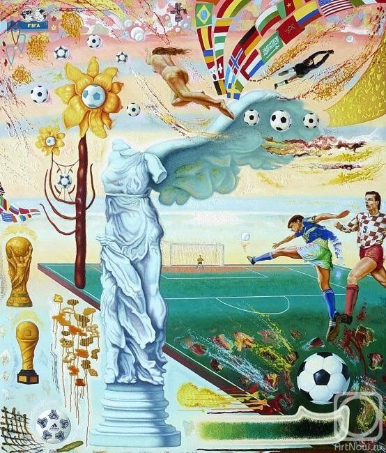 Картины про футбол