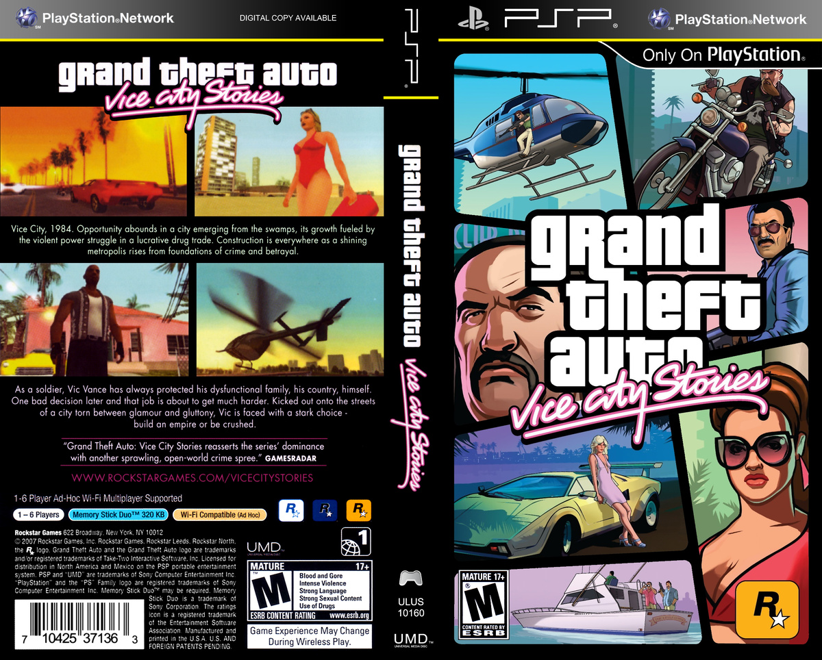 Самая запоминающаяся часть GTA на PSP.