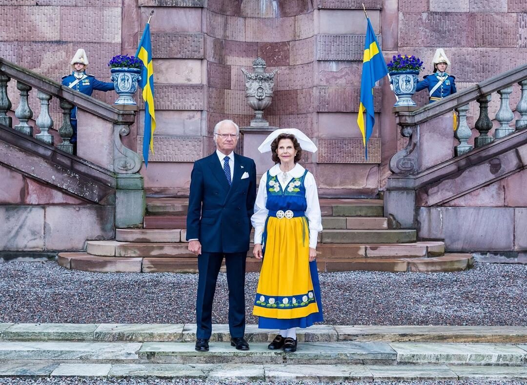 Король и королева Швеции/Pelle T Nilsson, SPA