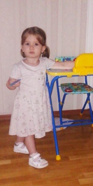 Вот мы и подросли... Здесь нам около 2-х лет, - уже готовы заниматься!