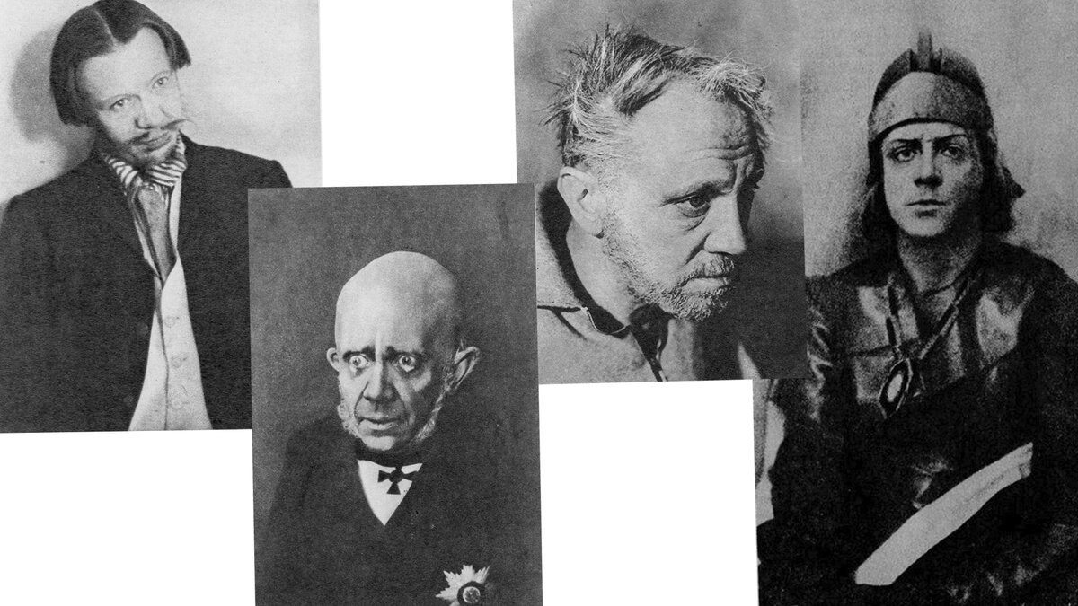 Даже становится немного не по себе, когда понимаешь, что это один и тот же человек.