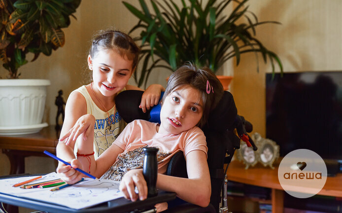 Вероника Семёнова, фото фонда "Алёша"